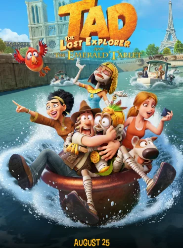 Tad the Lost Explorer and the Emerald Tablet Lebanon schedule