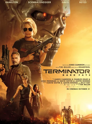Terminator: Dark Fate Lebanon schedule